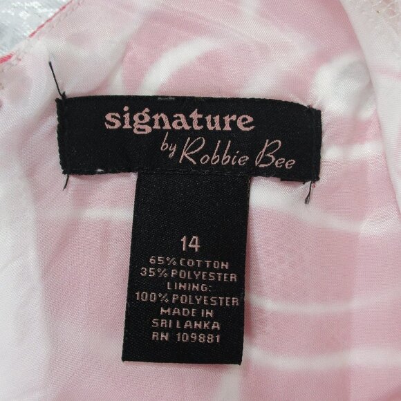 Signature By ROBBIE BEE Dress Size 14 - Picture 6 of 8